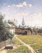 Polenov, Vasily Moscow Courtyard oil painting